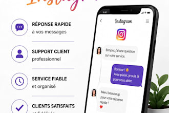 je vais gérer les messages instagram de votre entreprise