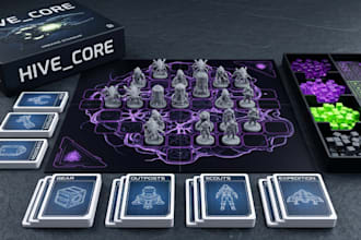 design custom board game mechanics and write your rulebook