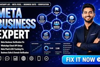 fix and setup meta google business profile verification whatsapp API business