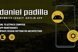 rewrite legacy android app into modern kotlin and compose