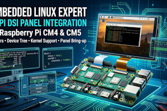 do embedded linux engineer for mipi dsi panel integration rpi cm4, cm5