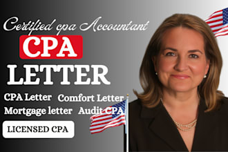 write self employment verification letter, income letter, financial statements