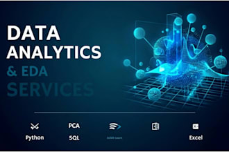 perform data analytics, eda and data visualization using python