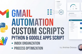 build python and google apps script for gmail automation