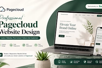 design a responsive pagecloud website with custom layout and SEO optimization