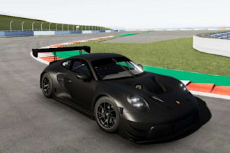 model 3d realistic car for assetto corsa, racing track setup, install mods ,kn5