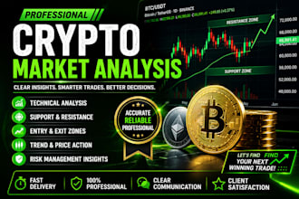 provide professional crypto market analysis and trading insights