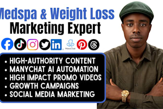 be your medspa and weight loss social media manager for clinic marketing