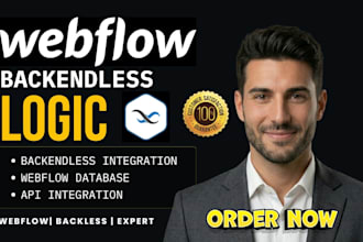 setup webflow backendless flow webflow end integration