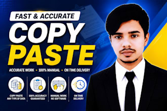 copy paste work and typing jobs professionally