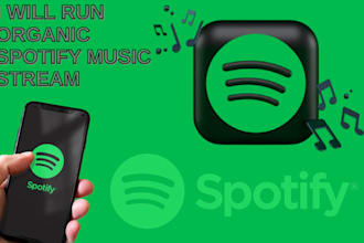 organic spotify music promotion to boost spotify stream for your spotify music