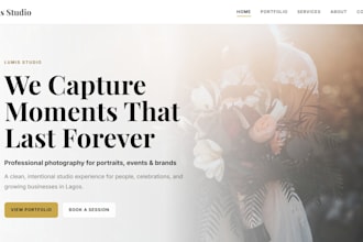 build a clean, fast custom website for your small business