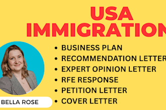 write eb1a eb2 niw or o1 petition cover letter