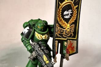 paint miniatures models or figurines