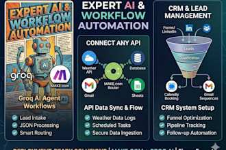 automate CRM lead management and scheduling workflows
