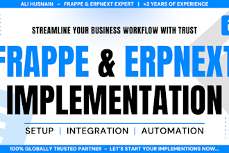 do erpnext implementation and installation