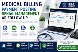 medical billing payment posting denial management ar