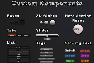 design and code custom UI components