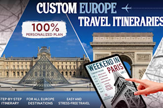 plan your europe travel including itineraries and logistics