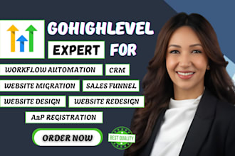 gohighlevel automation gohighlevel sales funnel gohighlevel a2p ghl crm expert