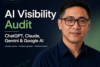 create ai visibility audit report for chatgpt, claude, perplexity and google ai