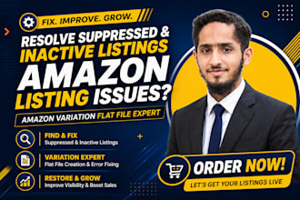 fix amazon flat file errors, error 8541 and suppressed listing issue