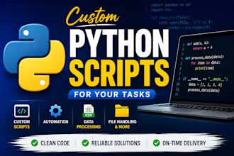 create custom python scripts