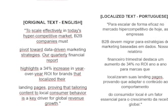 traduzir documentos para ingles
