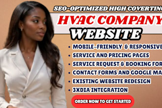 hvac website, furnace repair website, air conditioning website, hvac company web