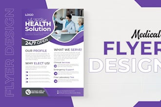 design business flyer and promotional flyer design