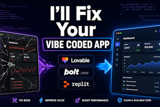 fix your vibe coded app to perfection and production