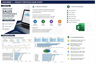 create professional excel dashboards, KPI and mis reports