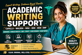 help with capella flexpath, walden, wgu bsn msn dnp nursing and public health
