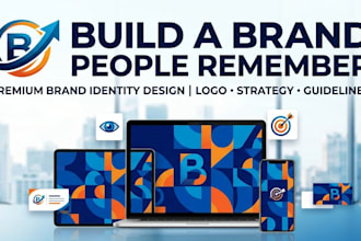 create a professional brand identity and logo design for your business
