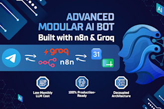 build an advanced modular ai assistant with telegram and google calendar