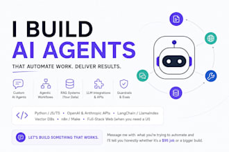 develop a custom ai agent, rag system or agent harness