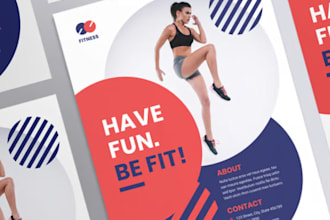create eye catching canva fitness and gym social media posts