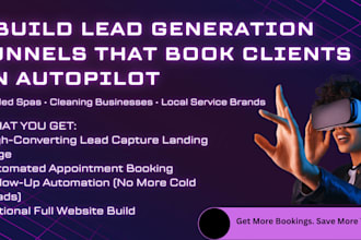 set up lead generation and appointment booking system for your business