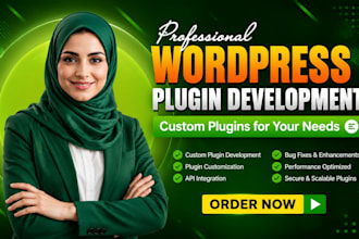 develop or modify a custom wordpress plugin