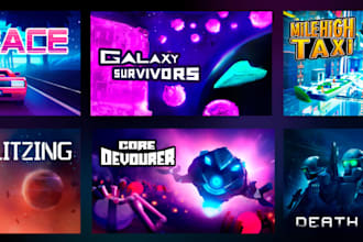 design steam capsule game cover art, steam header capsule artwork, game cover