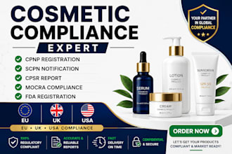 cosmetic products safety report datasheet, eu cosmetic report