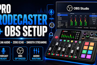 setup rodecaster pro 2 with obs for clean audio for streamers