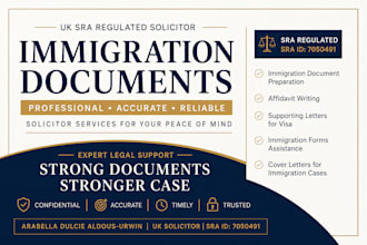 write affidavit for immigration visa uscis green card application