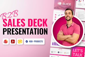 build your b2b sales deck and corporate presentation