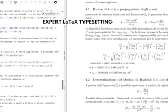 format technical documents and math equations in latex