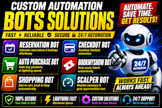 do reservation bot, auto purchase bot, scalper bot, shopping bot checkout bot
