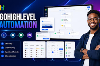 setup gohighlevel workflow automation, email marketing and SMS campaigns