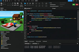 write a lua script or add a feature, roblox system to your roblox game