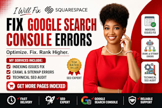 fix google search console indexing issues, crawl errors and technical SEO
