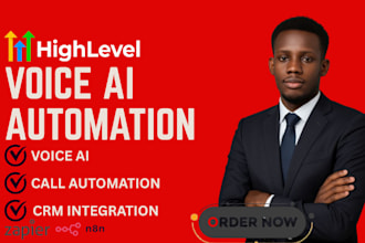 setup gohighlevel voice ai, CRM and call automation